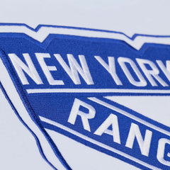 NHL White New York Rangers Mitchell & Ness Arctic Fleece Hoodie