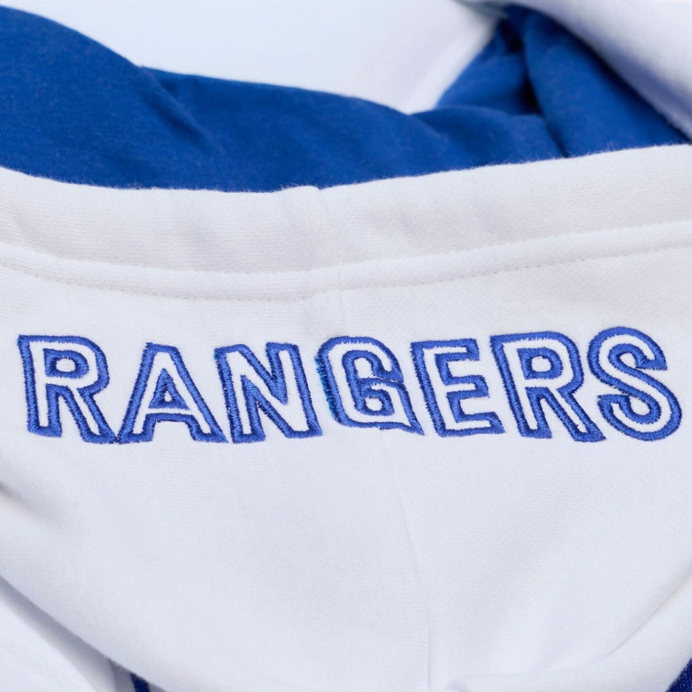 NHL White New York Rangers Mitchell & Ness Arctic Fleece Hoodie