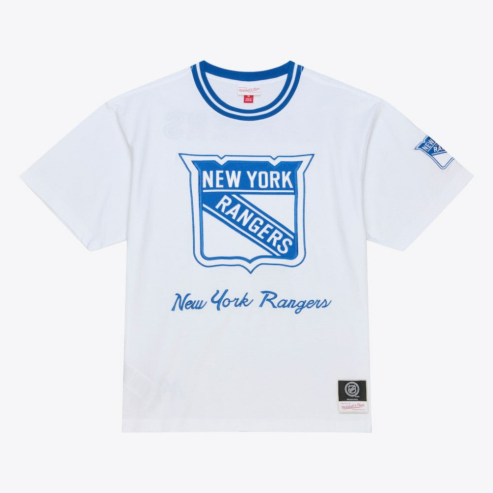 NHL White New York Rangers Mitchell & Ness Arctic T-Shirt- White