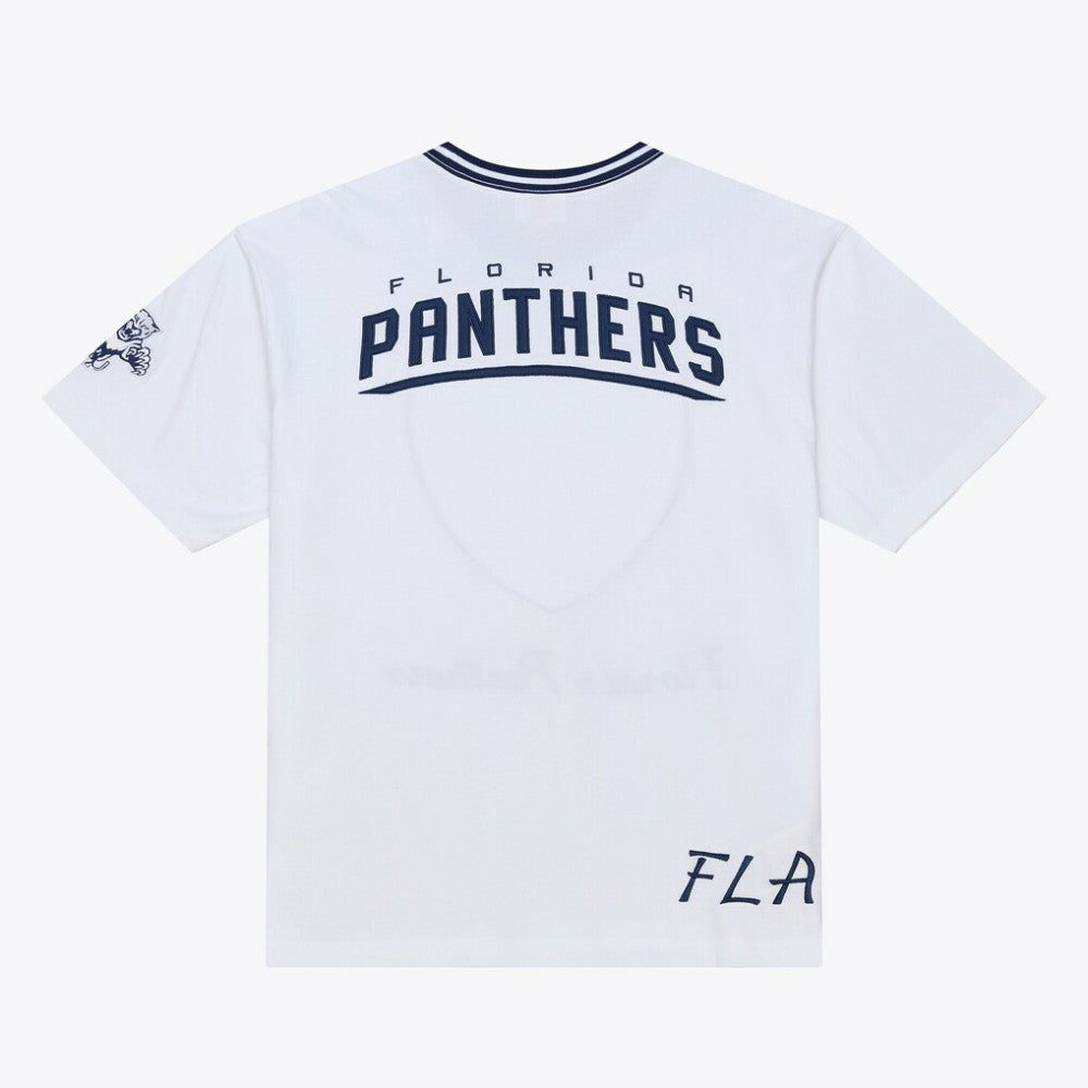 NHL White Florida Panthers Mitchell & Ness Arctic T-Shirt- White