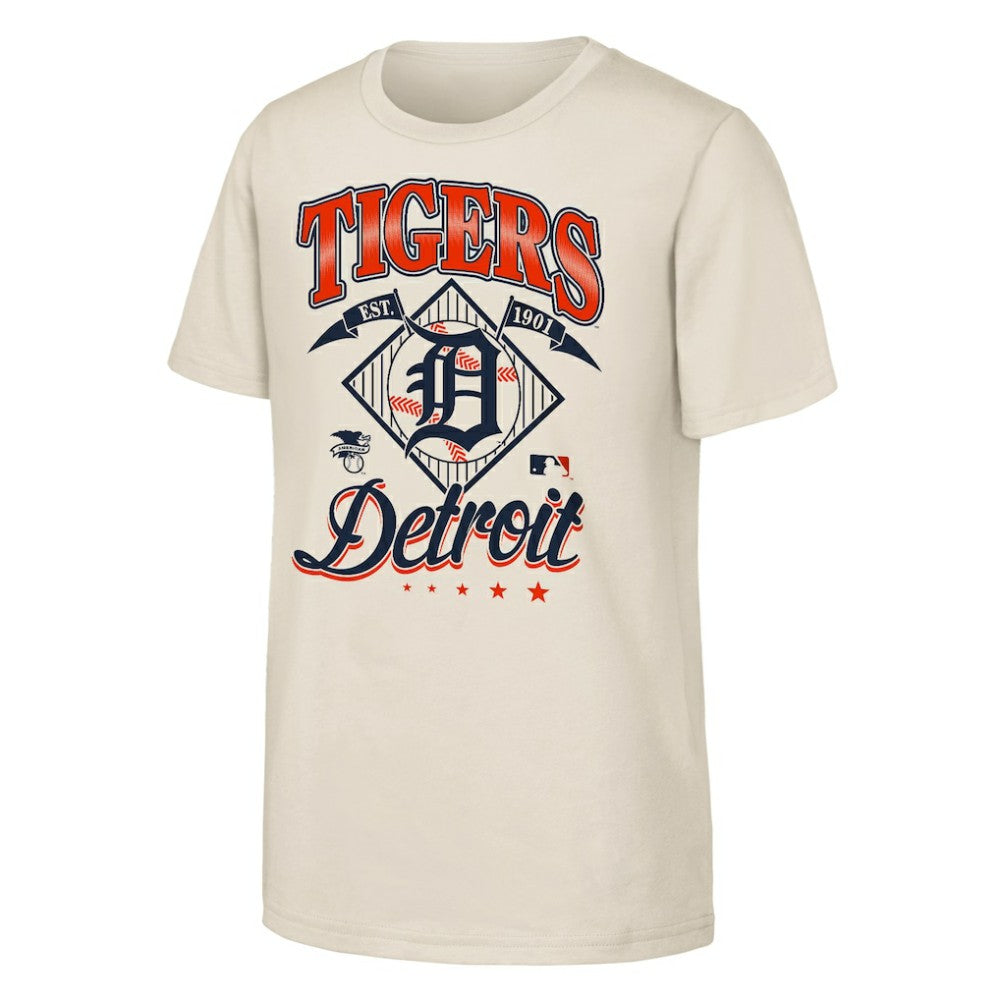 MLB Detroit Tigers Outerstuff Youth Triple Hit T-Shirt