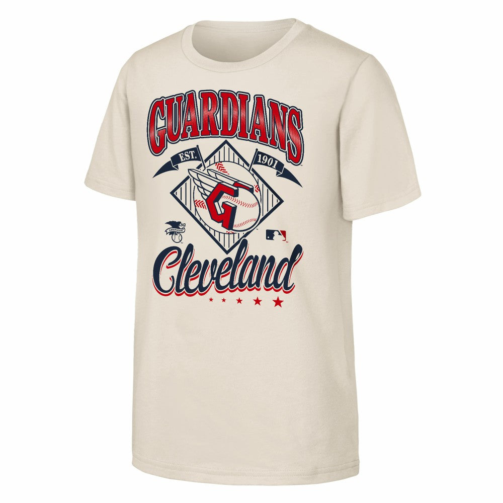 MLB Cleveland Guardians Outerstuff Youth Triple Hit T-Shirt