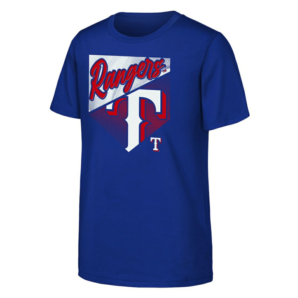 MLB Texas Rangers Outerstuff Youth Prime Plate T-Shirt