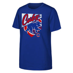 MLB Chicago Cubs Outerstuff Youth Prime Plate T-Shirt