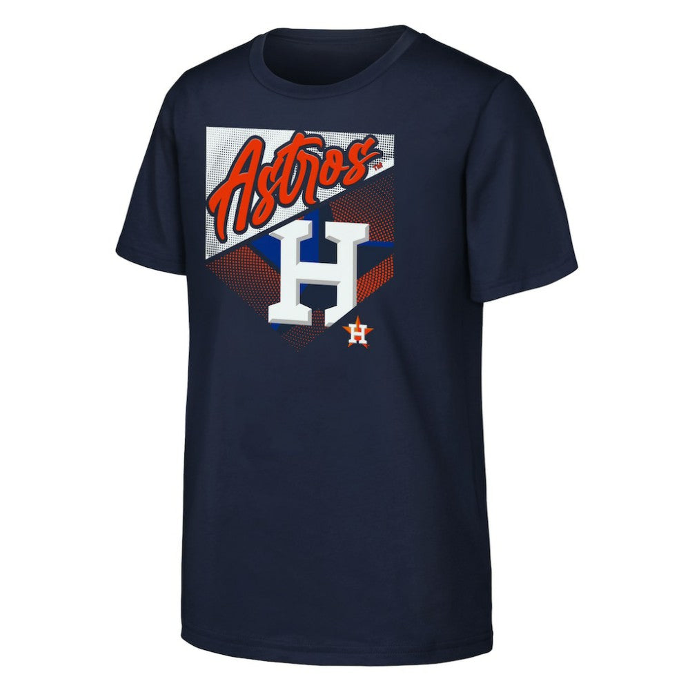 MLB Houston Astros Outerstuff Youth Prime Plate T-Shirt