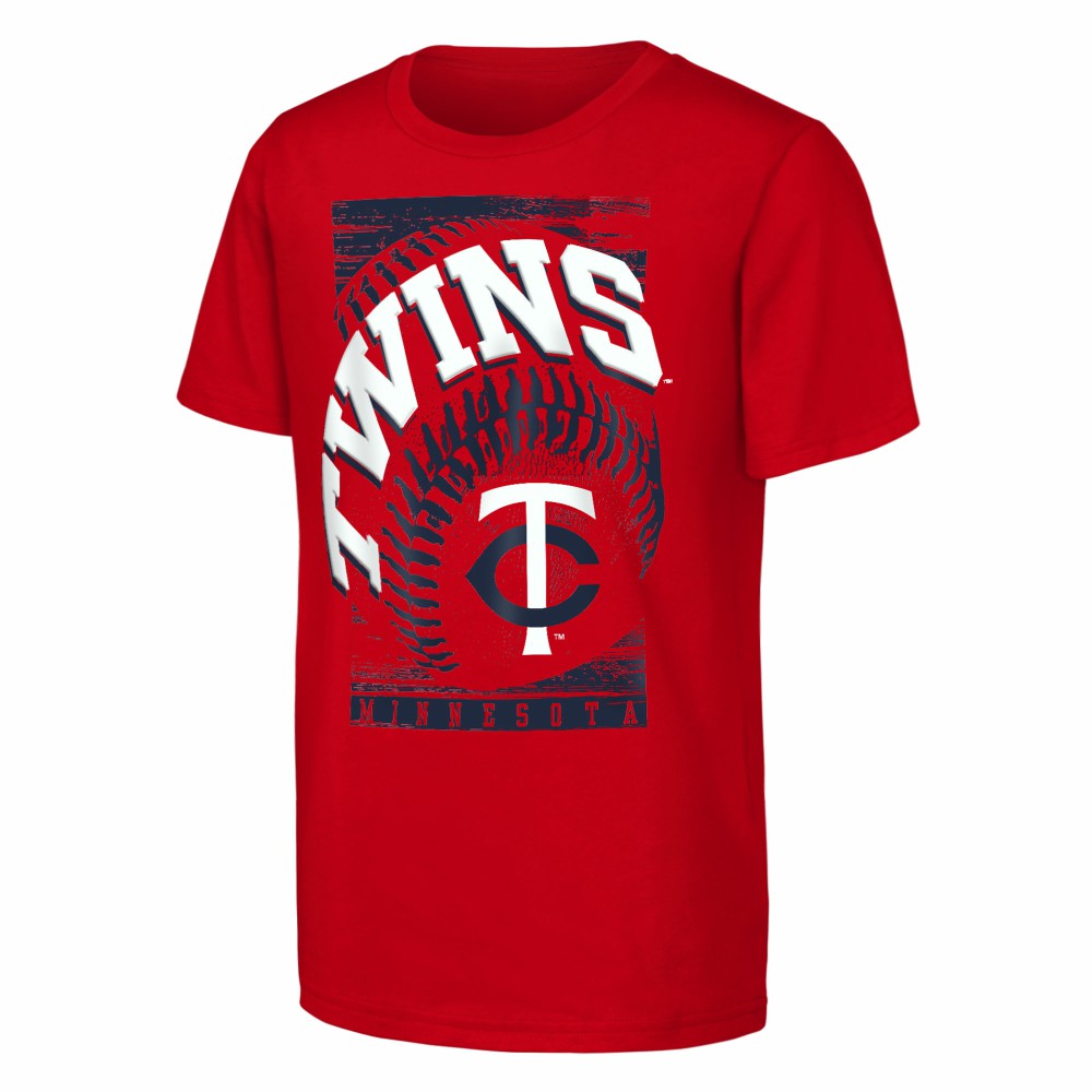 MLB Minnesota Twins Outerstuff Youth Speed Pitch T-Shirt