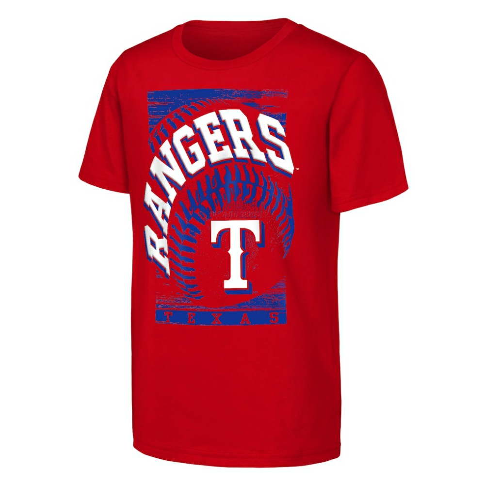 MLB Texas Rangers Outerstuff Youth Speed Pitch T-Shirt