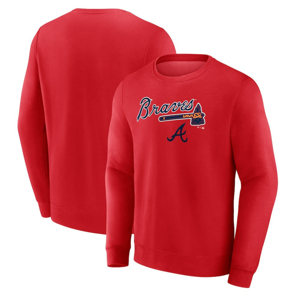 MLB Atlanta Braves Team Lockup Sweatshirt