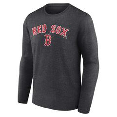 MLB Boston Red Sox Team Lockup Long Sleeve T-Shirt