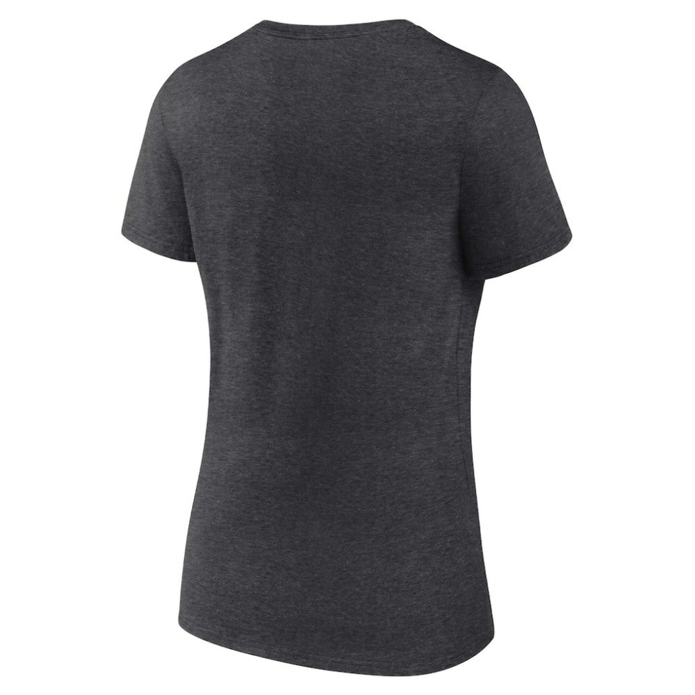 MLB Boston Red Sox Women's Team Lockup V-Neck T-Shirt