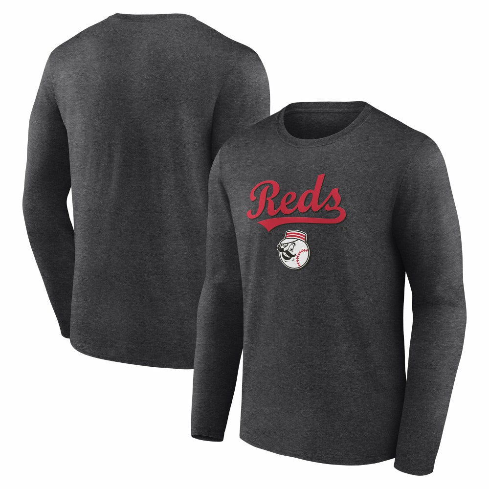 MLB Cincinnati Reds Team Lockup Long Sleeve T-Shirt