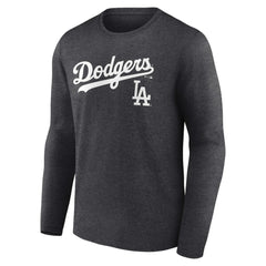 MLB Los Angeles Dodgers Team Lockup Long Sleeve T-Shirt