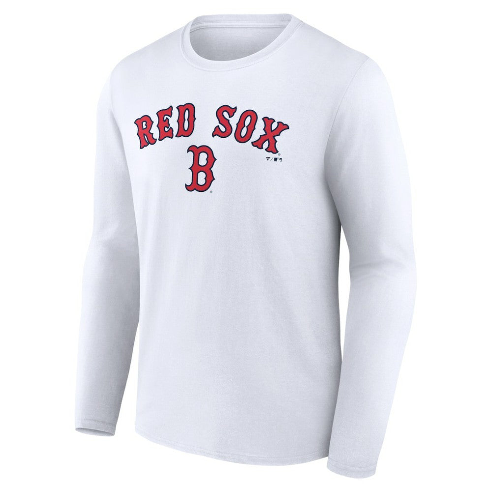 MLB Boston Red Sox Team Lockup Long Sleeve T-Shirt