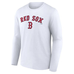 MLB Boston Red Sox Team Lockup Long Sleeve T-Shirt