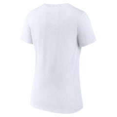 MLB Chicago Cubs Women's Team Lockup V-Neck T-Shirt