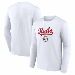 MLB Cincinnati Reds Team Lockup Long Sleeve T-Shirt