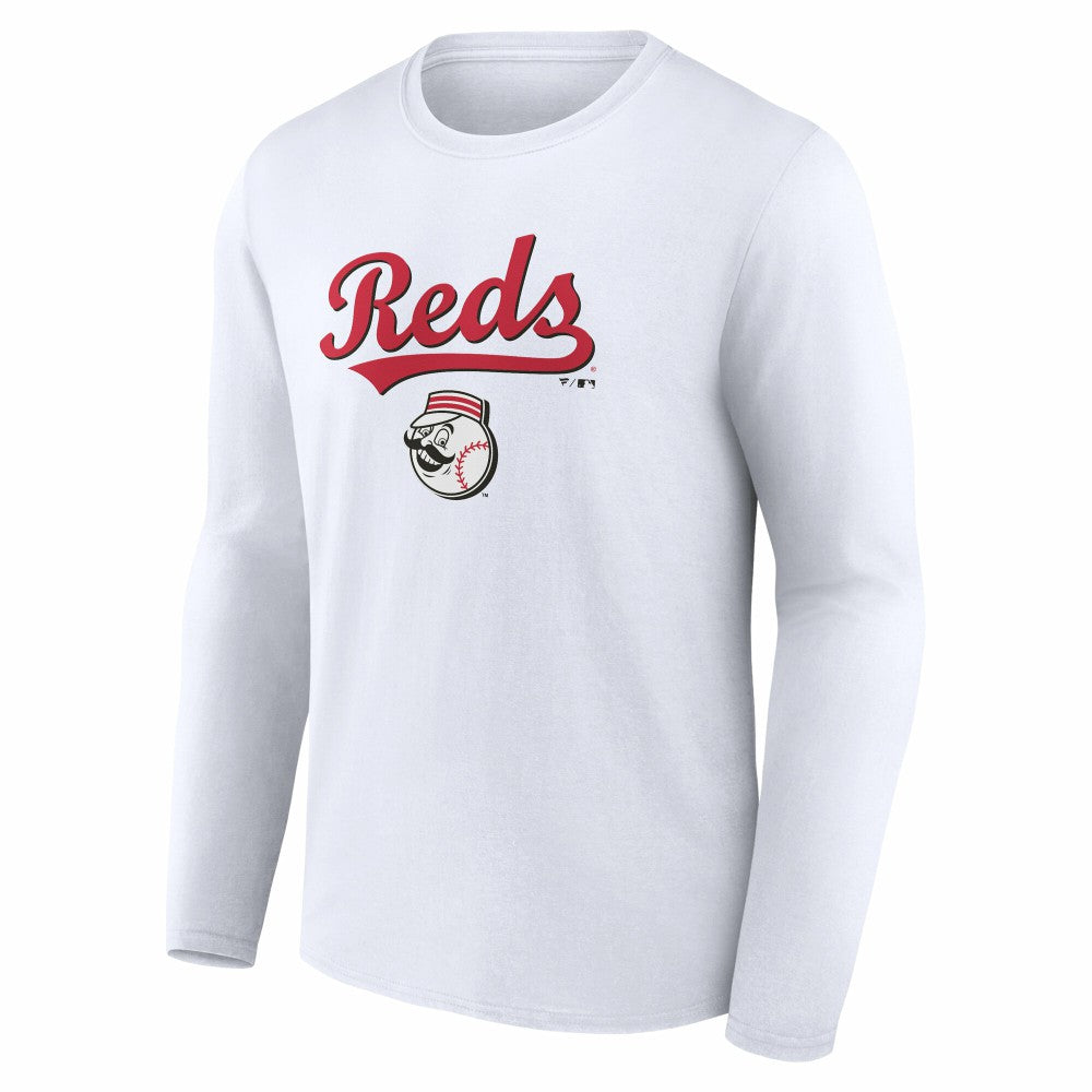 MLB Cincinnati Reds Team Lockup Long Sleeve T-Shirt