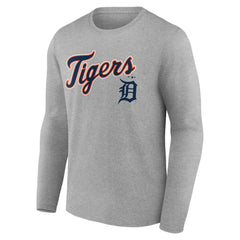 MLB Detroit Tigers Team Lockup Long Sleeve T-Shirt