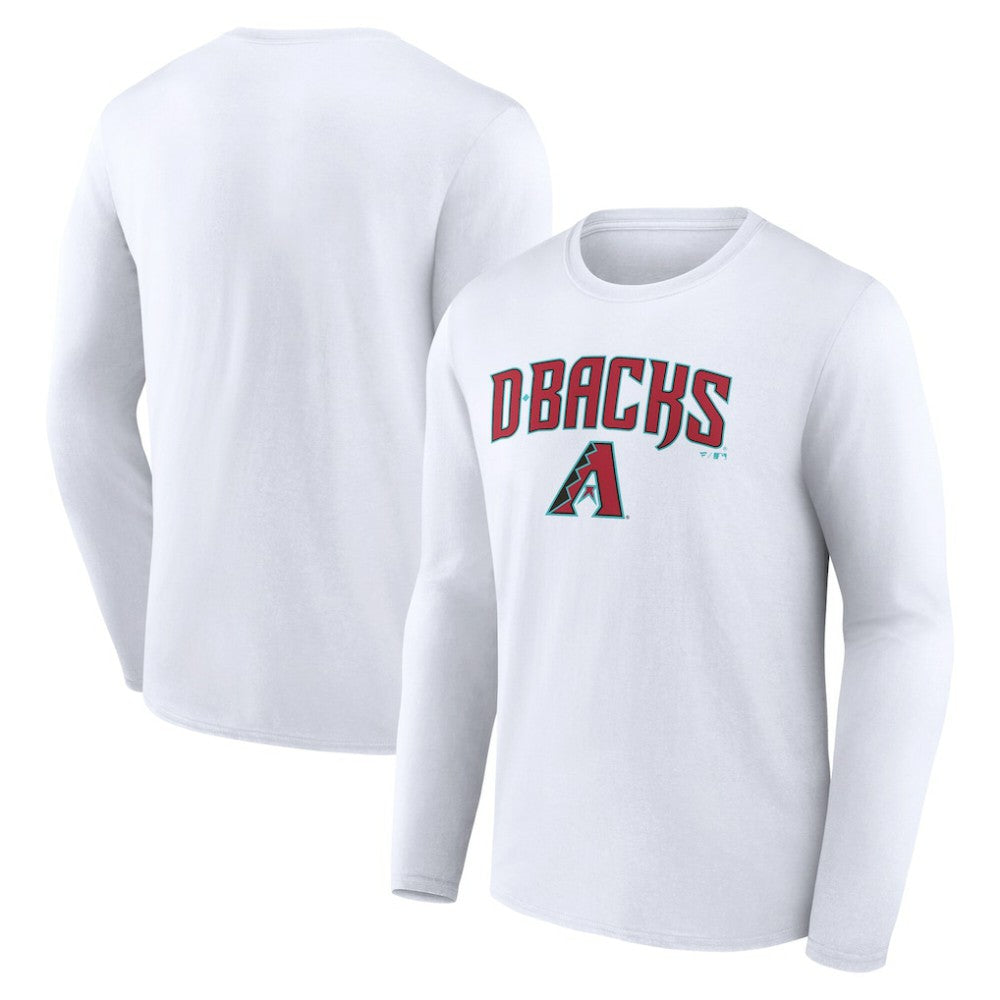 MLB Arizona Diamondbacks Team Lockup Long Sleeve T-Shirt