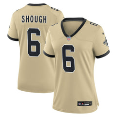 Tyler Shough  Women's Alternate Game Player Jersey - New Orleans Saints