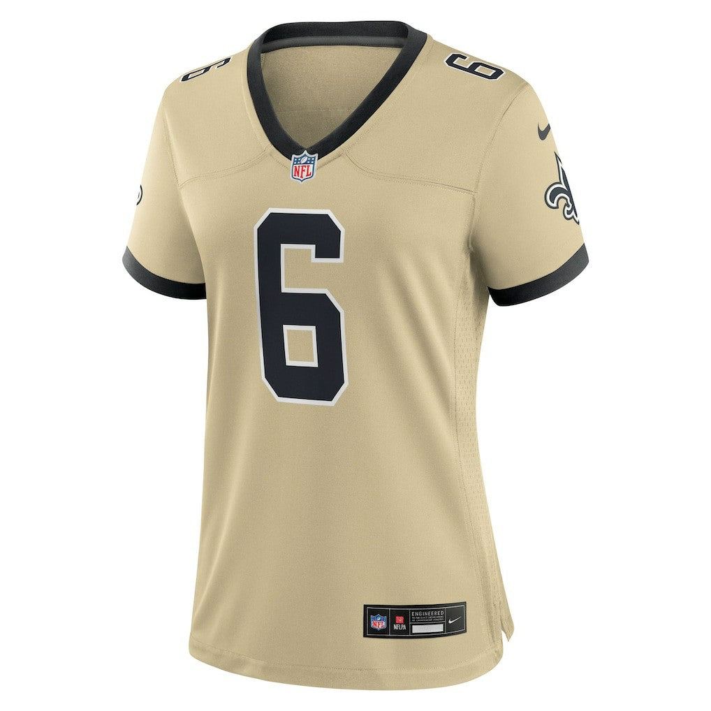 Tyler Shough  Women's Alternate Game Player Jersey - New Orleans Saints