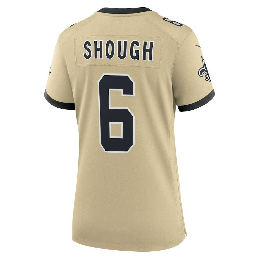 Tyler Shough  Women's Alternate Game Player Jersey - New Orleans Saints