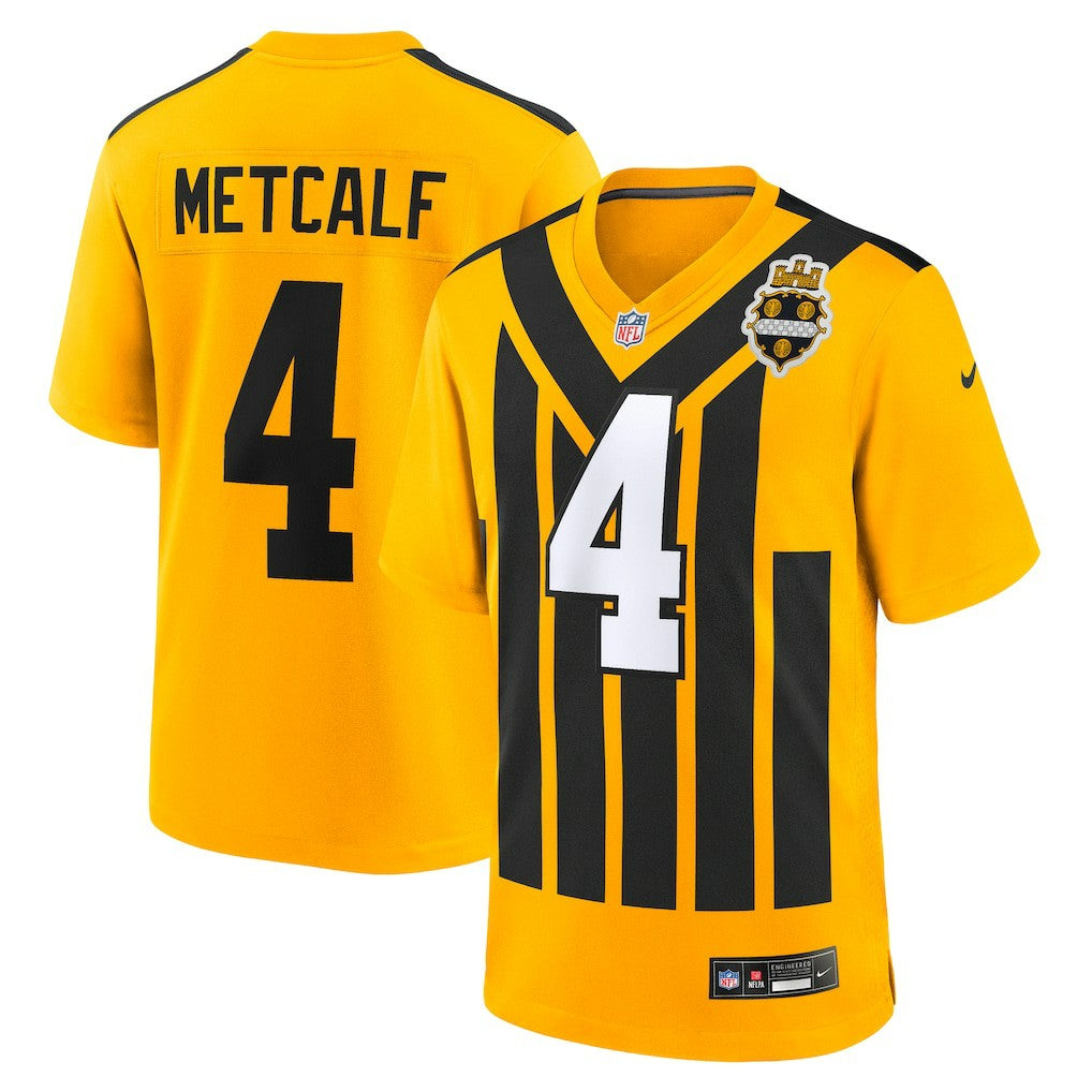 DK Metcalf  Alternate 1933 Throwback Game Jersey - Pittsburgh Steelers