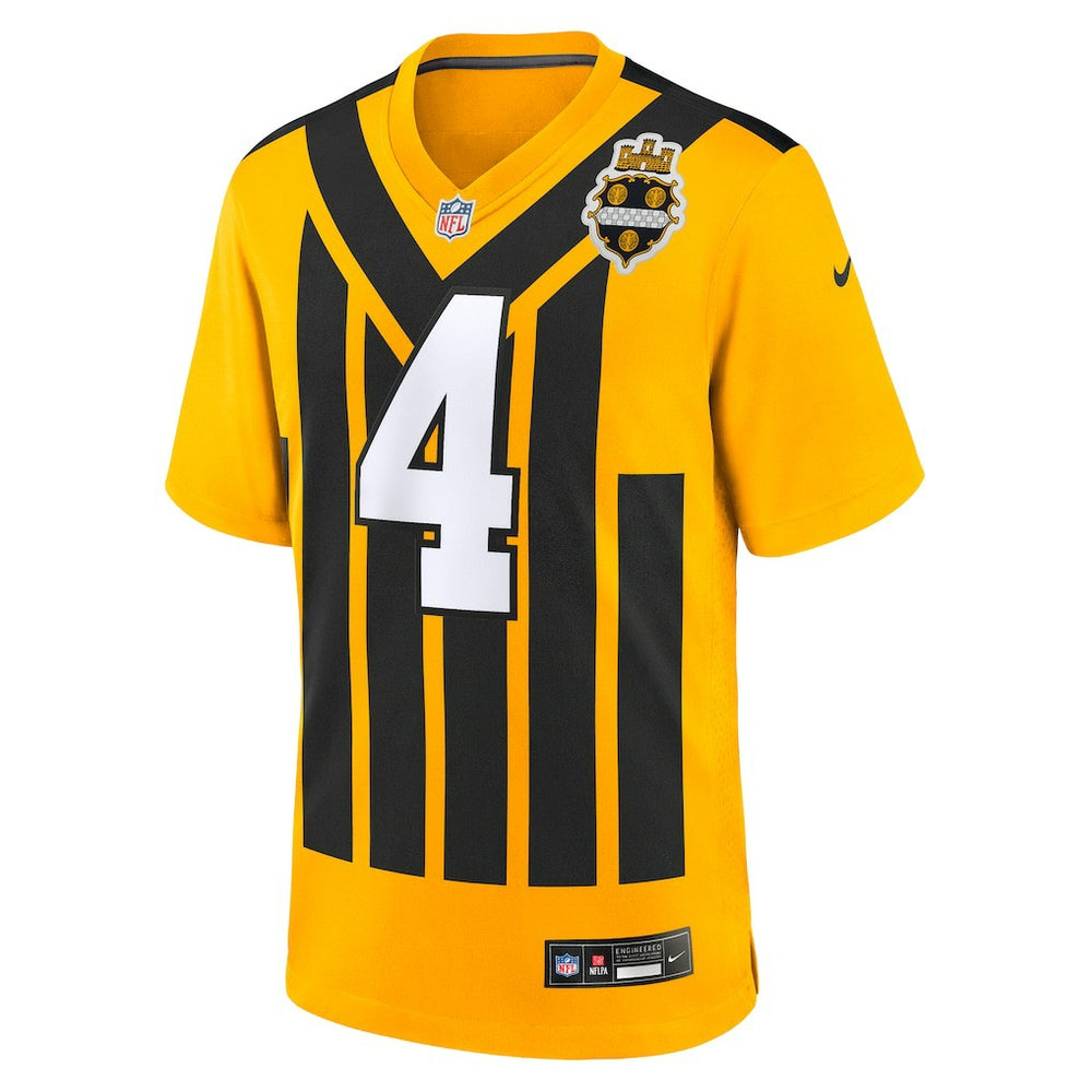 DK Metcalf  Alternate 1933 Throwback Game Jersey - Pittsburgh Steelers