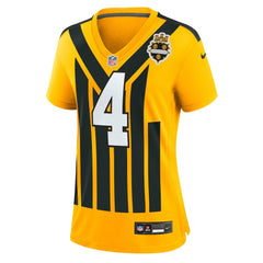DK Metcalf  Women's Alternate 1933 Throwback Game Jersey - Pittsburgh Steelers