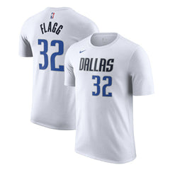 NBA Cooper Flagg Dallas Mavericks 2025 NBA Draft First Round Pick Association Edition Name & Number T-Shirt sale
