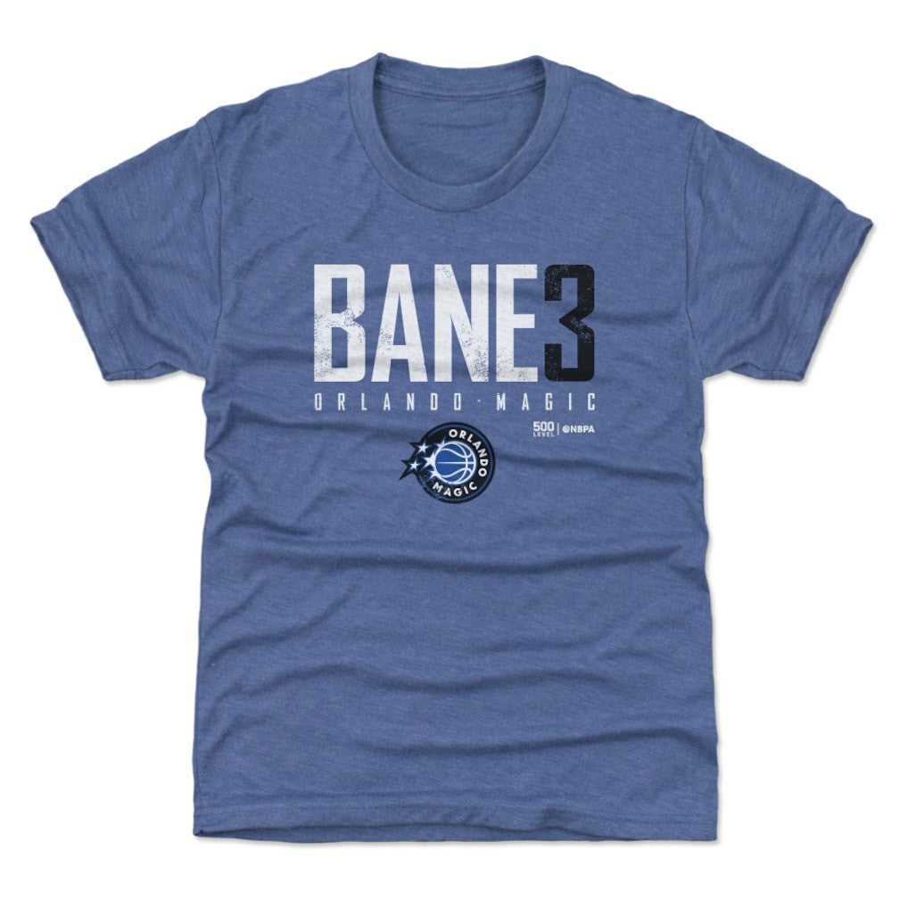 NBA Desmond Bane Orlando Magic 500 Level Youth Elite Name & Number T-Shirt