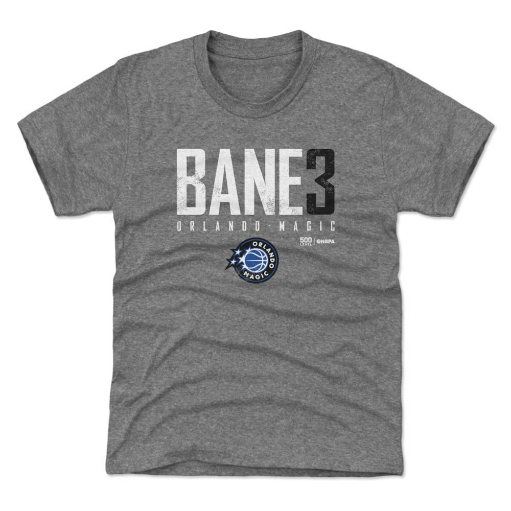 NBA Desmond Bane Orlando Magic 500 Level Youth Elite Name & Number T-Shirt