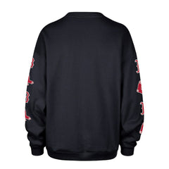 MLB Boston Red Sox '47 Women's Trendy Team Go Big Oversized Sweatshirt