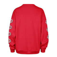 MLB Cincinnati Reds '47 Women's Trendy Team Go Big Oversized Sweatshirt