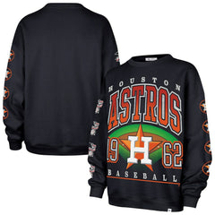 MLB Houston Astros '47 Women's Trendy Team Go Big Oversized Sweatshirt