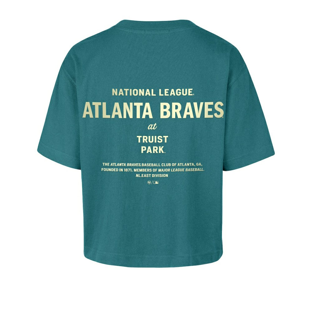 MLB Atlanta Braves '47 Women's Contemporary Basics Leon City T-Shirt