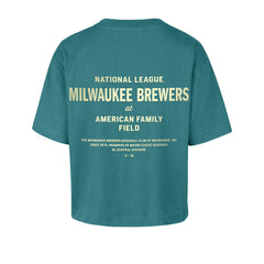 MLB Milwaukee Brewers '47 Women's Contemporary Basics Leon City T-Shirt