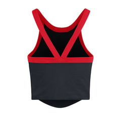 MLB Atlanta Braves '47 Women's Trendy Team Rally Sporty Cropped Racerback Tank Top