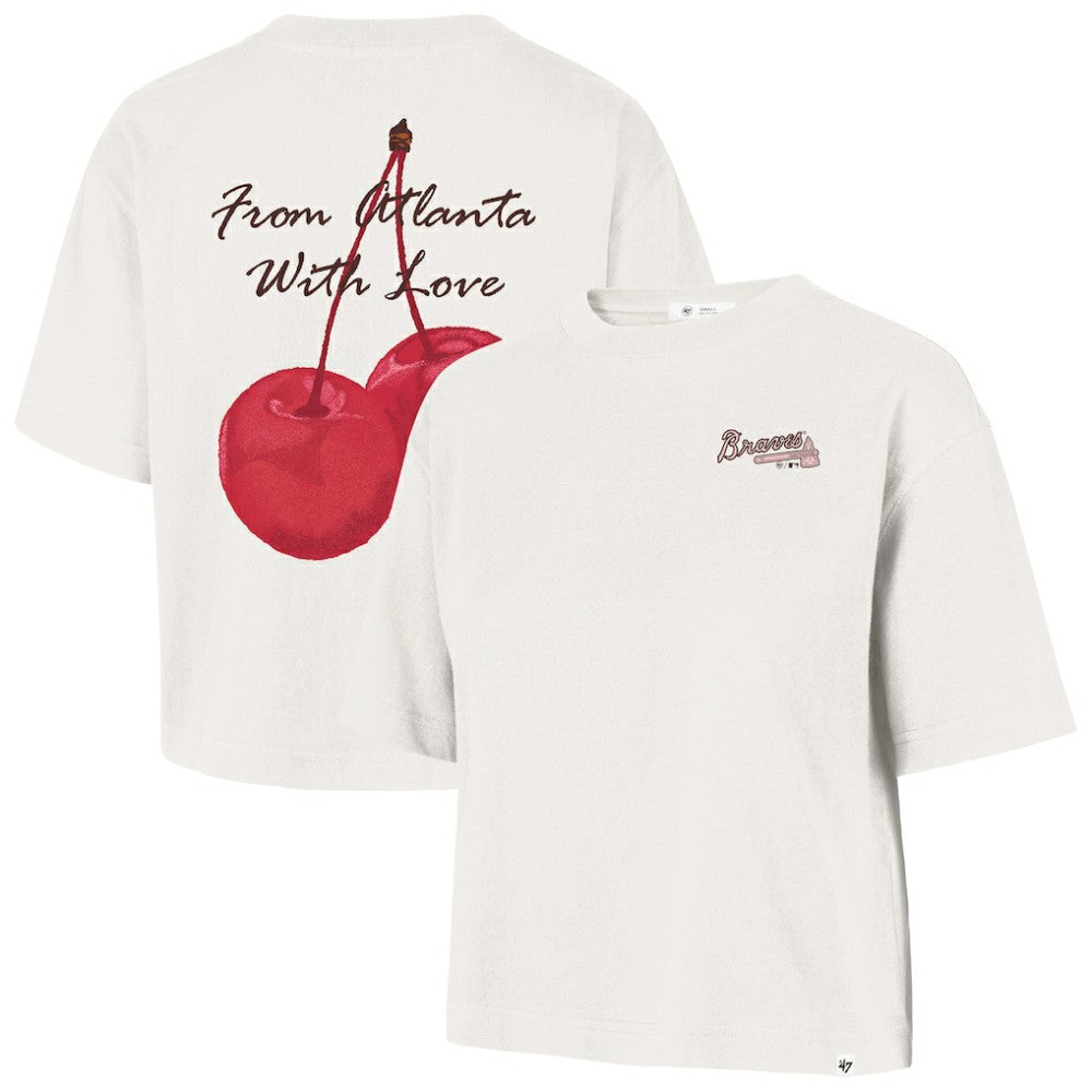 MLB Atlanta Braves '47 Women's Love Letter Reed City T-Shirt