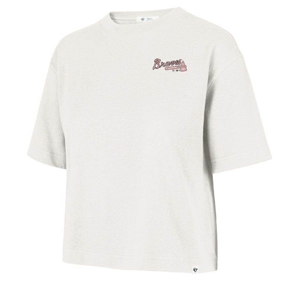 MLB Atlanta Braves '47 Women's Love Letter Reed City T-Shirt