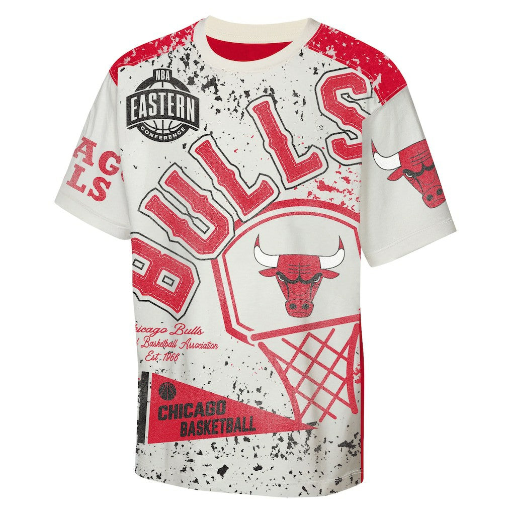 NBA Chicago Bulls Outerstuff Youth Top Player All-Over-Print T-Shirt sale
