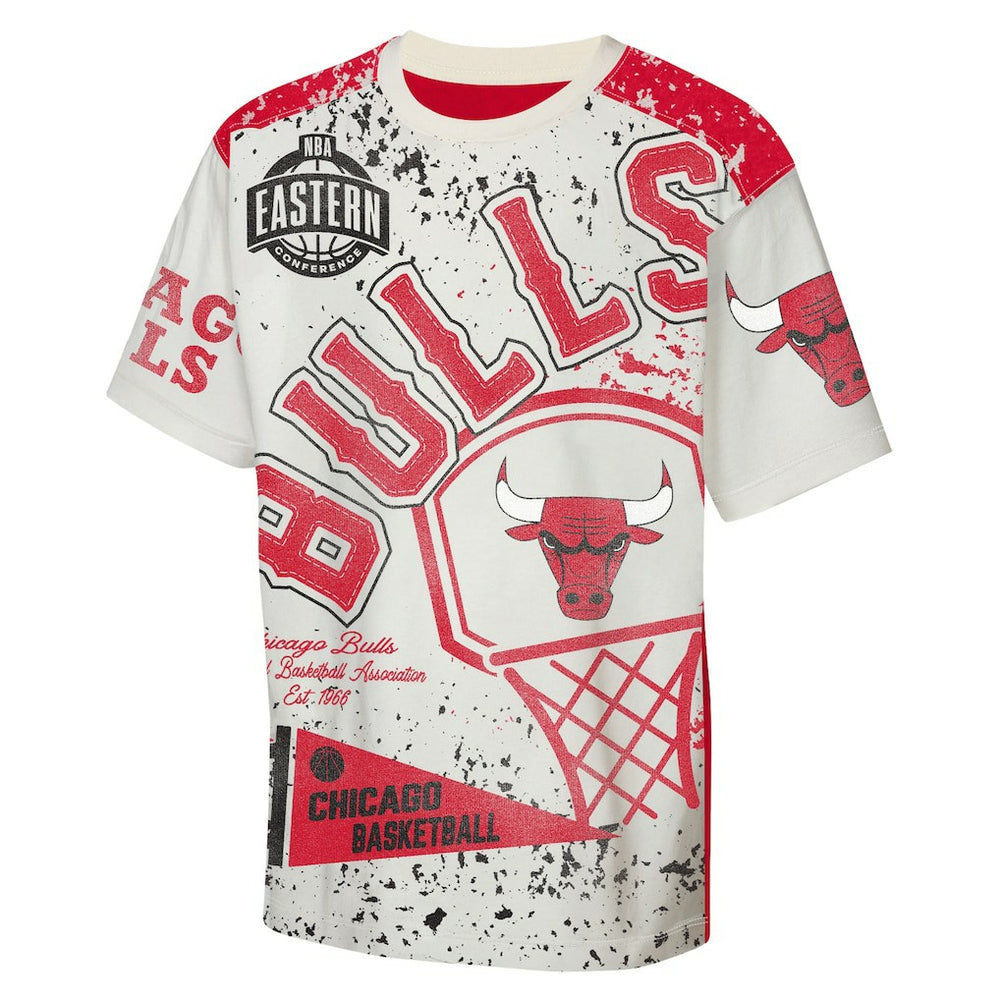 NBA Chicago Bulls Outerstuff Youth Top Player All-Over-Print T-Shirt sale