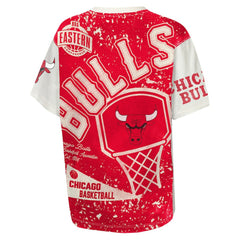 NBA Chicago Bulls Outerstuff Youth Top Player All-Over-Print T-Shirt sale