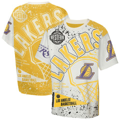 NBA Los Angeles Lakers Outerstuff Youth Top Player All-Over-Print T-Shirt