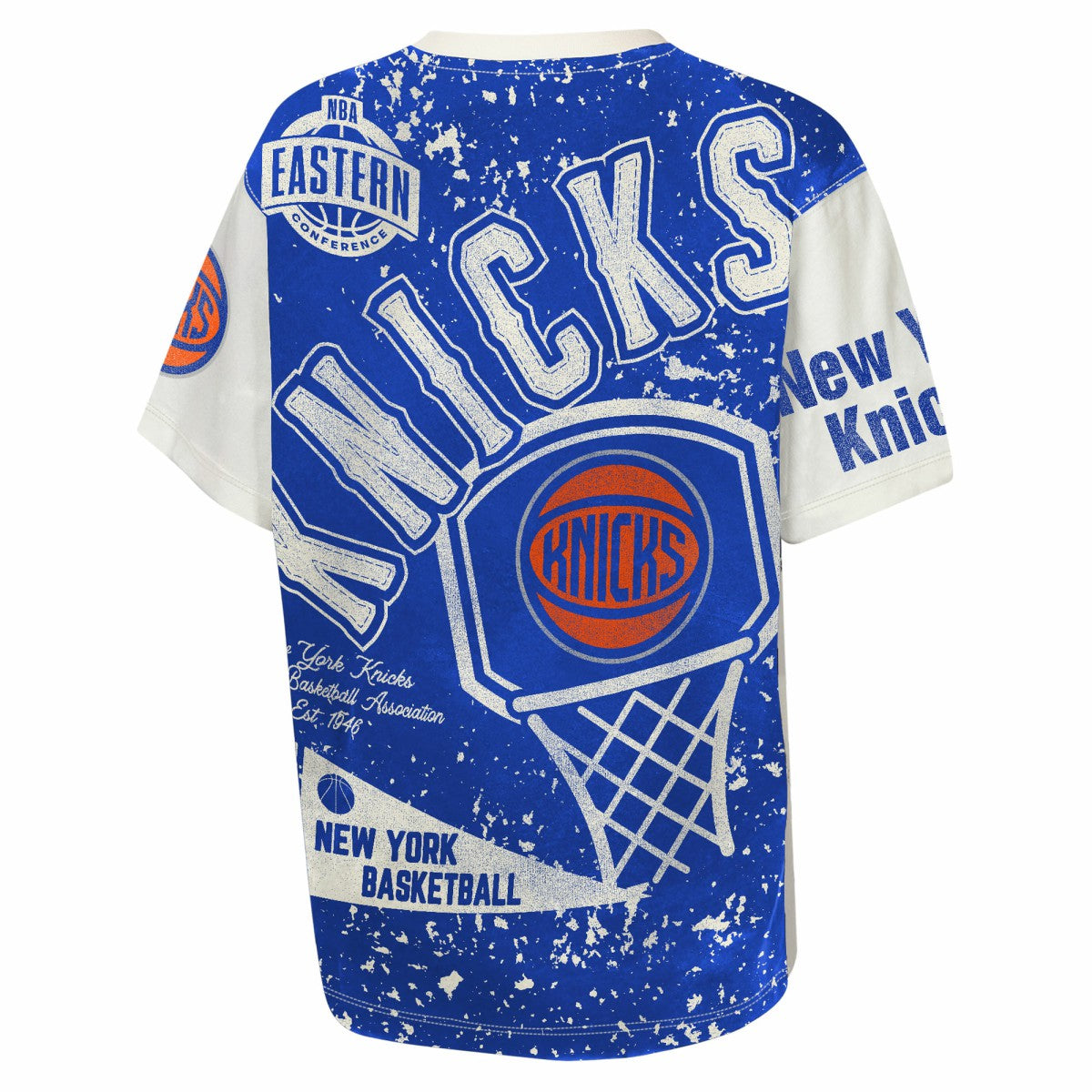 NBA New York Knicks Outerstuff Youth Top Player All-Over-Print T-Shirt