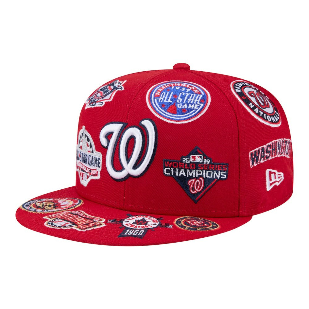 MLB Washington Nationals New Era All Over 59FIFTY Fitted Hat