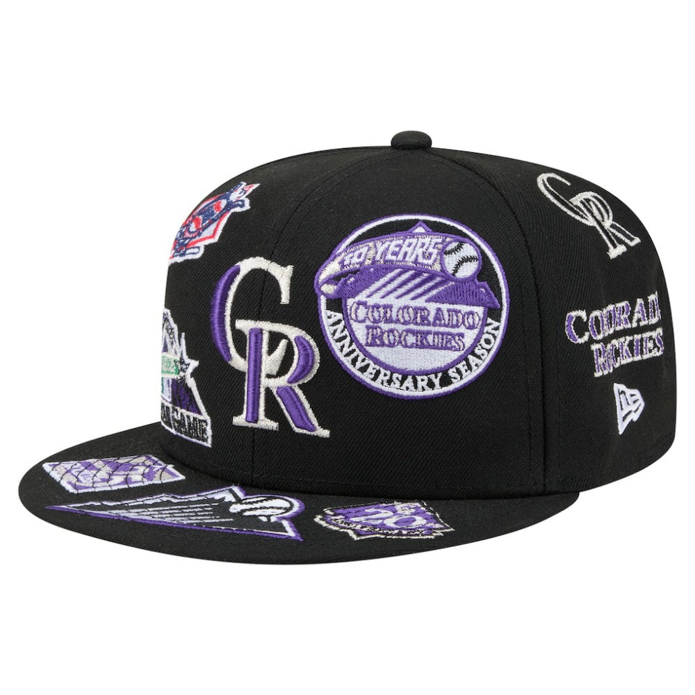 MLB Colorado Rockies New Era All Over 59FIFTY Fitted Hat