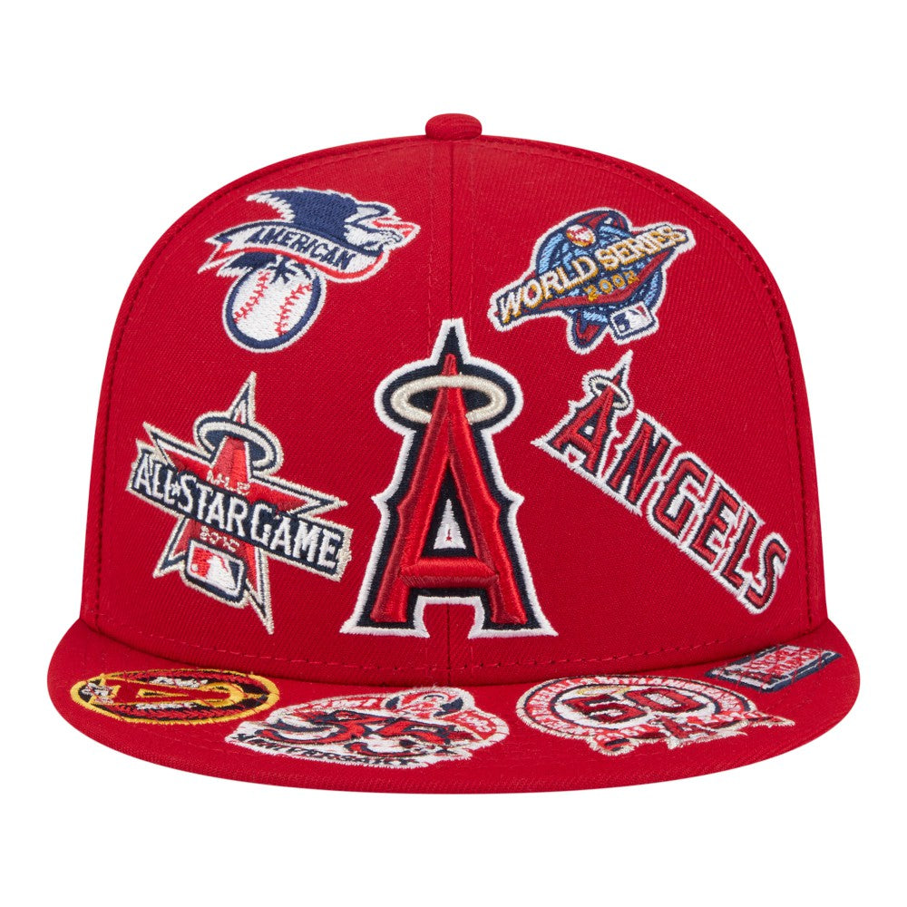 MLB Los Angeles Angels New Era All Over 59FIFTY Fitted Hat