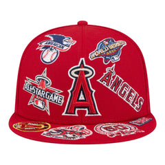 MLB Los Angeles Angels New Era All Over 59FIFTY Fitted Hat