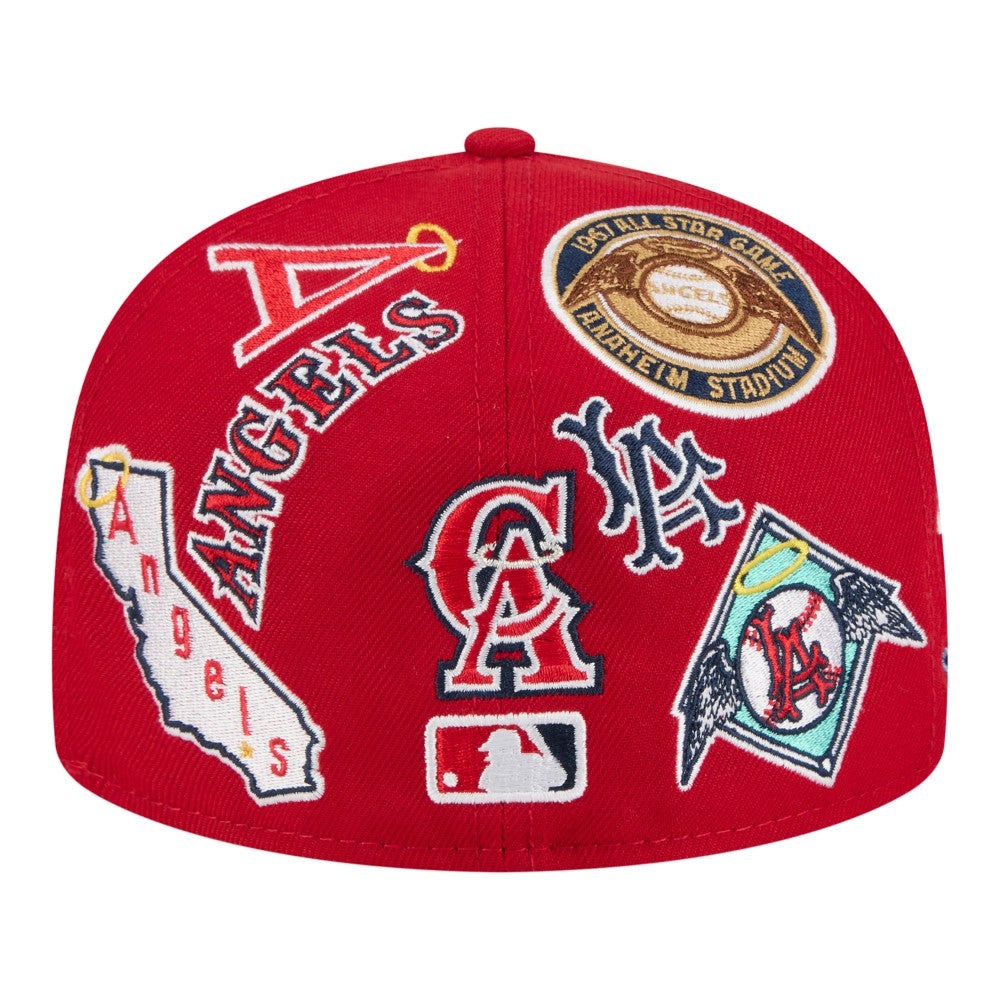 MLB Los Angeles Angels New Era All Over 59FIFTY Fitted Hat